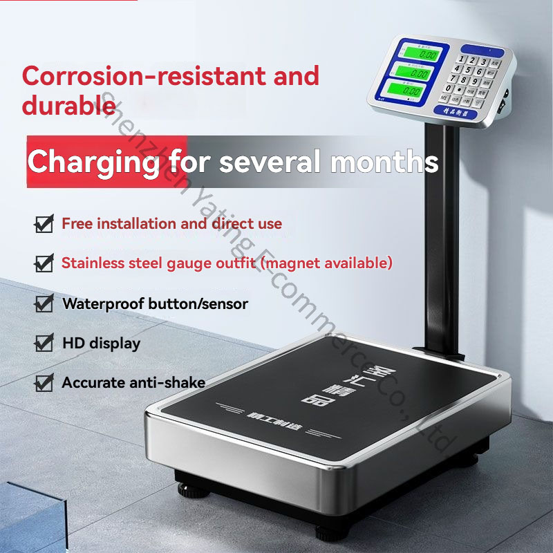 Kitchen Scale Precise - 200Kg Elektronik Mutfak Terazisi Ticari Tezgah