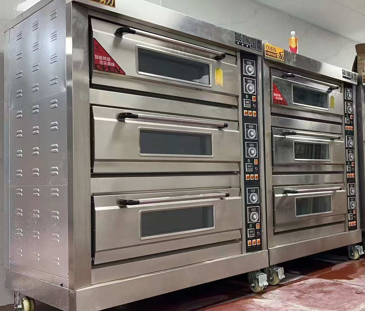 Commercial Kitchen Baking Oven - Ticari Guangzhou 3 Katlı 6 Tepsili