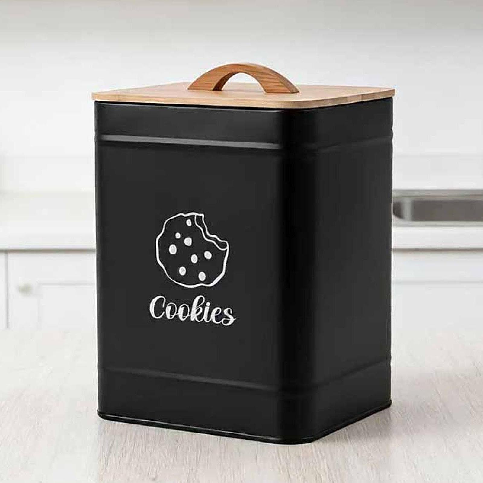 Kitchen Baking Counter - Kurabiye Kavanozu Saklama Kutusu Mutfak Tezgahı