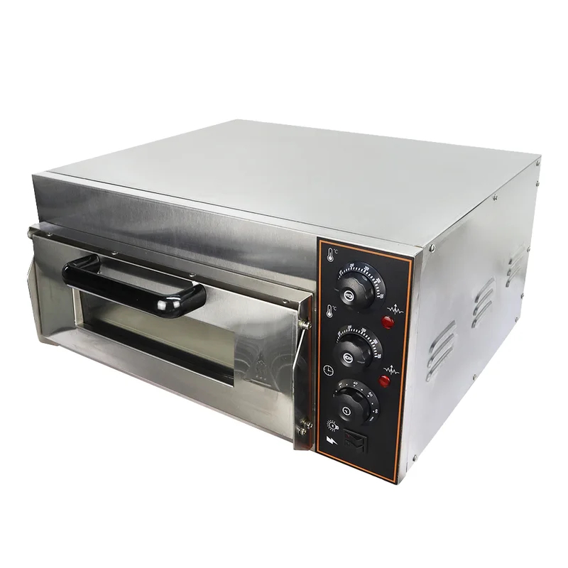 Commercial Kitchen Baking Oven - Paslanmaz Çelik Tek Katlı Pizza Fırını