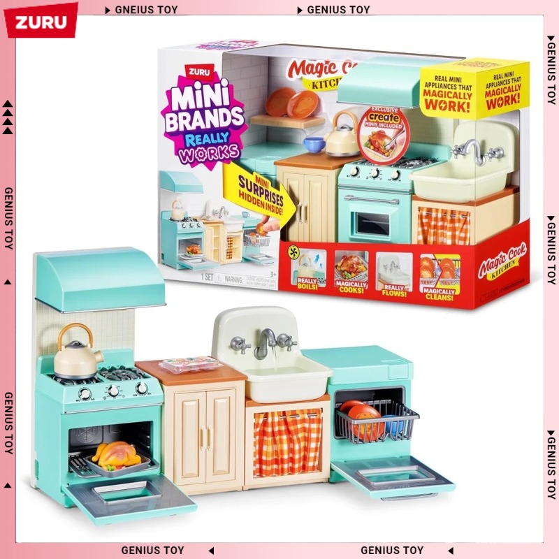 Kitchen Job - Zuru Mini Markalar Sihirli Aşçı Mutfak