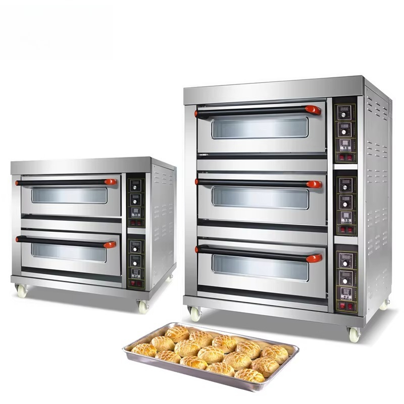 Commercial Kitchen Baking Oven - Özelleştirilmiş Ticari Kızılötesi Tek Katlı Fırın