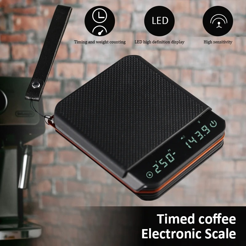 Kitchen Scale Precise - Mutfak Terazisi Kahve Aksesuarları 2Kg/0.1G Hassasiyet