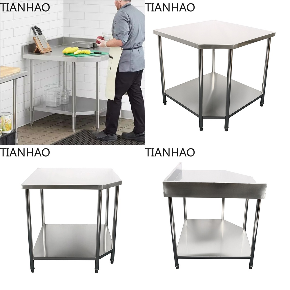 Kitchen With Baking Station - Paslanmaz Çelik Ticari Tezgah Restoran Mutfak