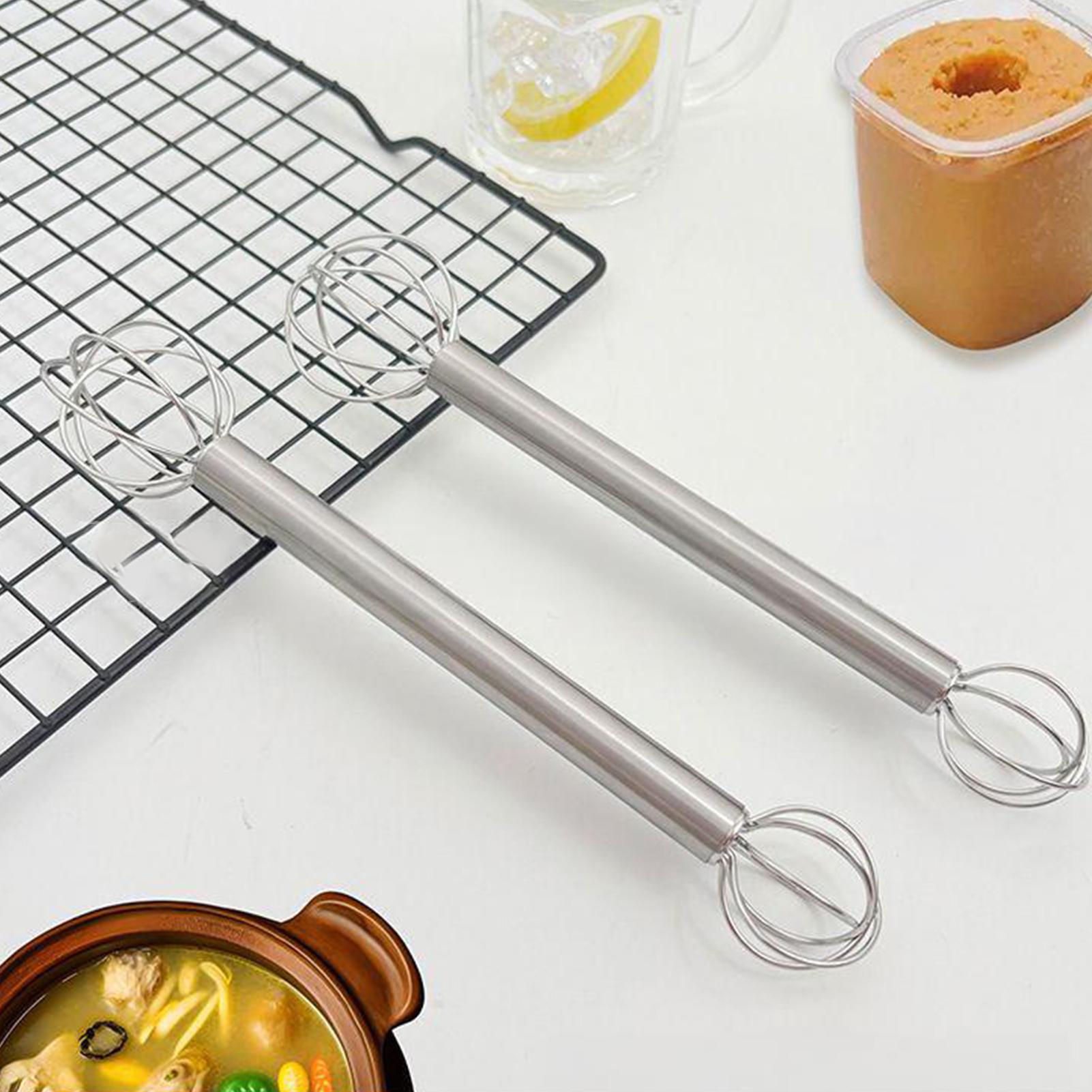 Kitchen Job - Miso Karıştırma Çubuğu 304 Paslanmaz Çelik