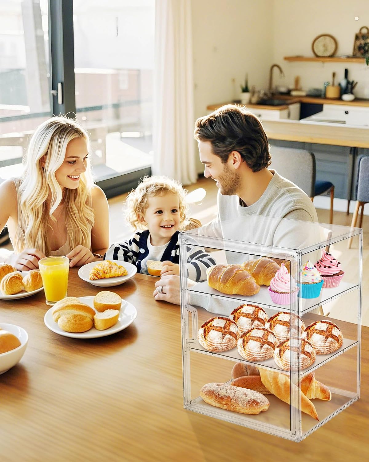 Pastacılık Teşhir Dolabı, Mutf - Kitchen Baking Storage Containers incelemesi ve fiyatı