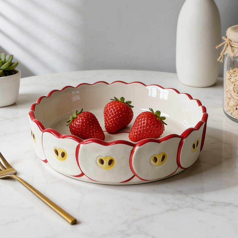 Sevimli elma şeklinde seramik  - Kitchen Baking Table incelemesi ve fiyatı