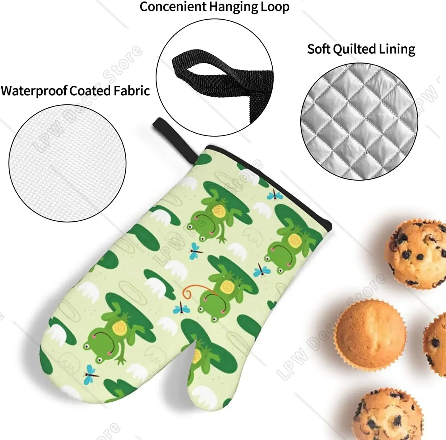 Sevimli Kurbağa Komik Fırın El - Kitchen Baking Counter incelemesi ve fiyatı