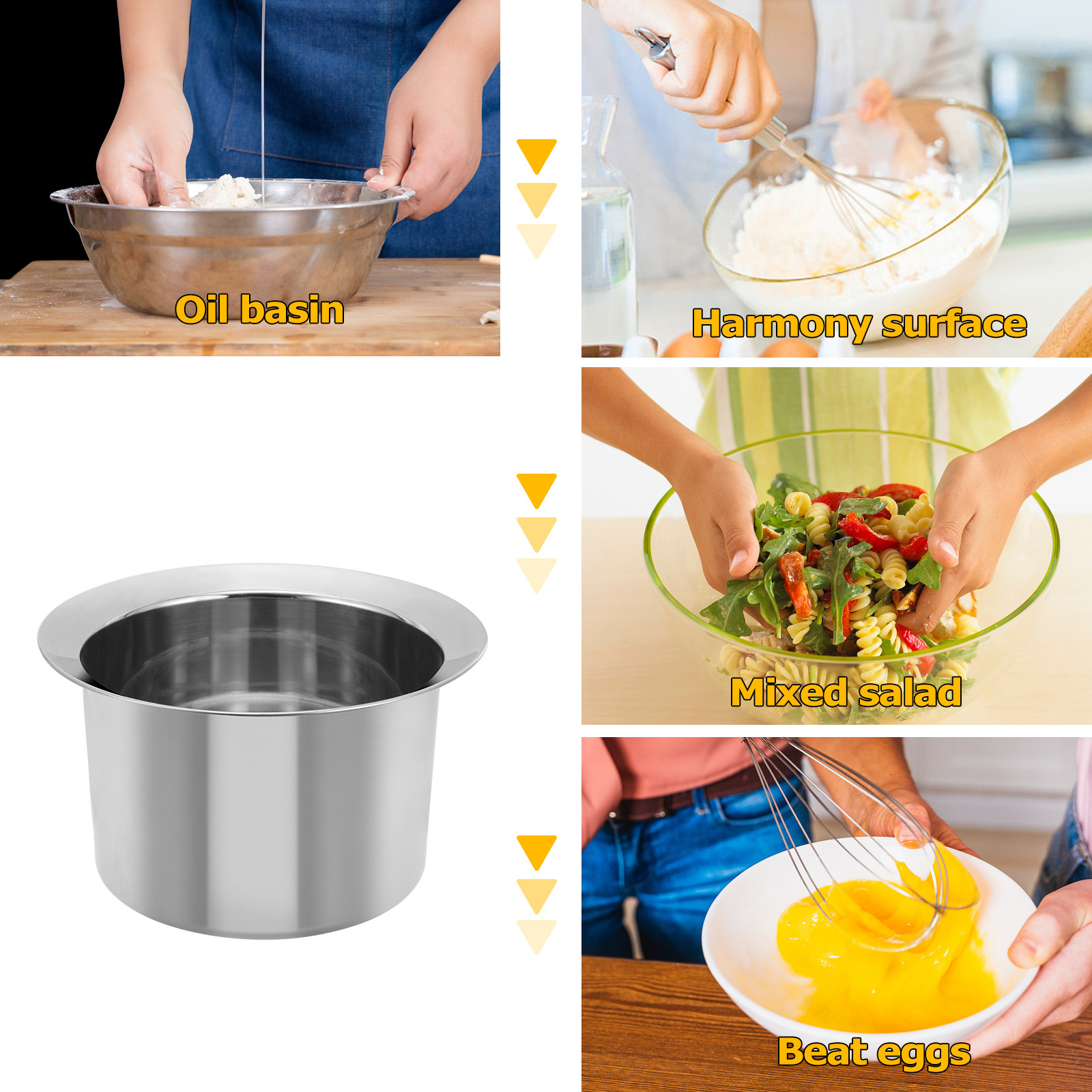 Paslanmaz Çelik Yağ Haznesi Ço - Kitchen Baking Storage Containers incelemesi ve fiyatı