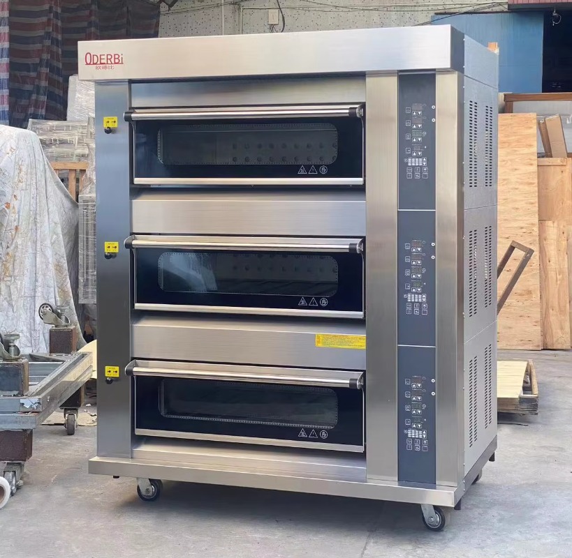 Özelleştirilmiş Ticari 3 Katlı - Commercial Kitchen Baking Oven incelemesi ve fiyatı