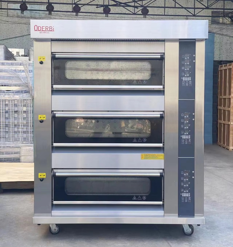 Özelleştirilmiş Ticari 3 Katlı - Commercial Kitchen Baking Oven incelemesi ve fiyatı
