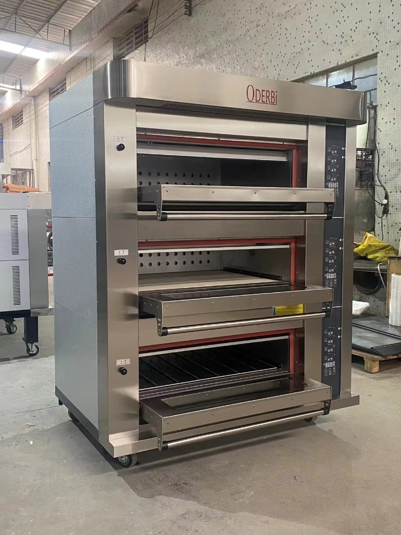 Özelleştirilmiş Ticari 3 Katlı - Commercial Kitchen Baking Oven incelemesi ve fiyatı