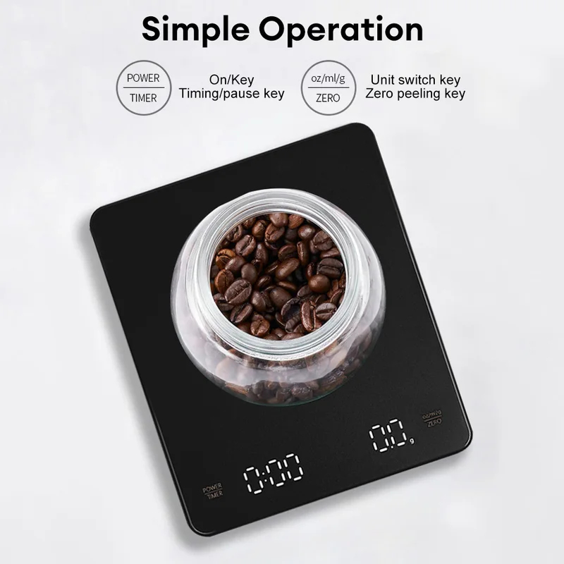 Dijital Kahve Terazisi, Zamanl - Kitchen Scale Precise incelemesi ve fiyatı